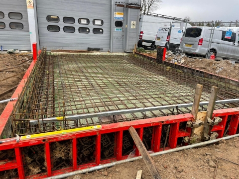 S&B Thurrock - Concrete Pour